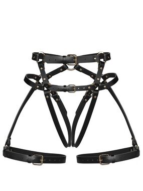 Mariemur Charlene Garters in Black - Like New Never Worn